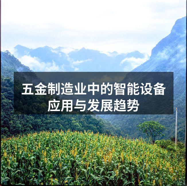 五金制造业中的智能设备应用与发展趋势